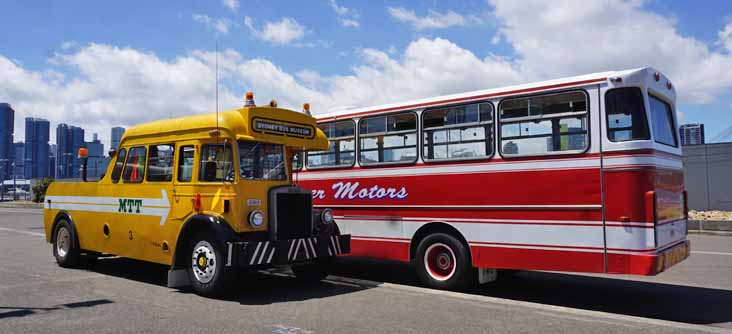 Sydney Bus Museum MTT Leyland Tiger OPS4 & Rover Leopard 20